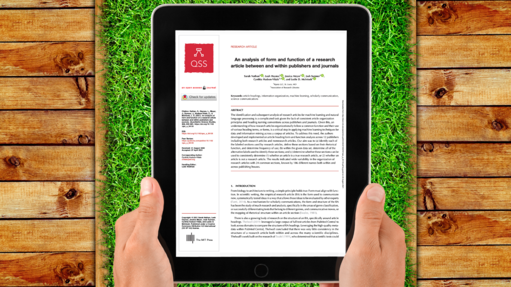 An image of a paper entitled "The Safety of COVID-19 Vaccinations—We Should Rethink the Policy" on an iPad screen